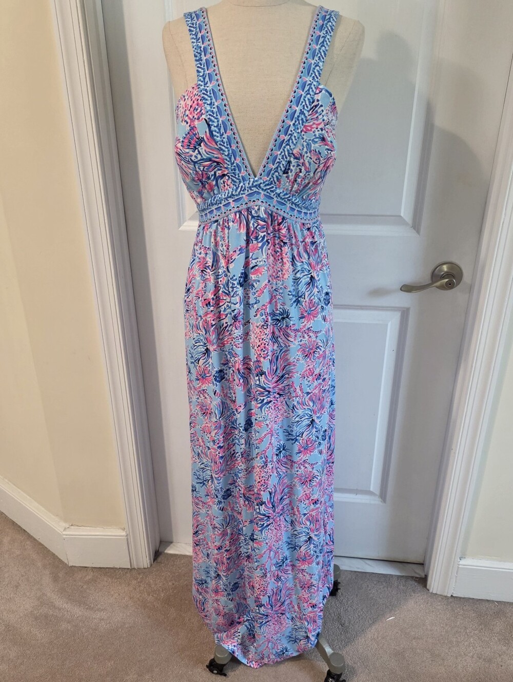 Lilly Pulitzer New Serena Maxi Dress Size 6
